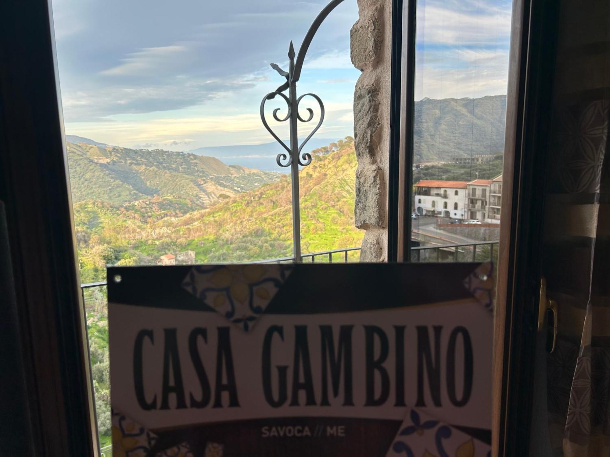 Bed and Breakfast Casa Gambino Savoca Zewnętrze zdjęcie